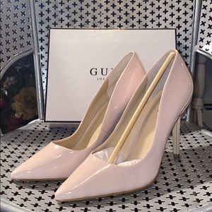 Light Pink Guess Pump Heel